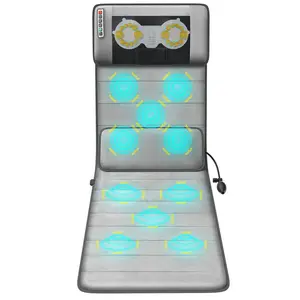 2023 nouveau haute qualité japon Vibration Massage coussin d'air thérapie Shiatsu sport dos soulagement des douleurs Massage matelas lit