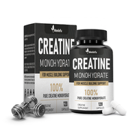 Capsules de créatine monohydrate OEM/ODM, complément de créatine, soutient la force musculaire et l'endurance pendant l'entraînement pour les hommes et les femmes