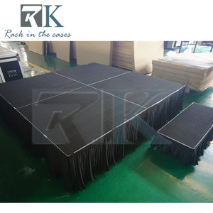 Wholesale Smart Stage Aluminum Stage Platform Portable Stage Equipment System Modular Stage with Skirts for Outdoor - Product Image 4