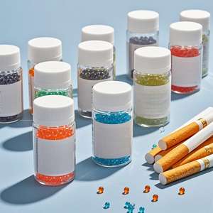 Refrescante Burst Beads Tabaco Cigarrillos naturales Filtro Cápsula sabor menta - Product Image 3