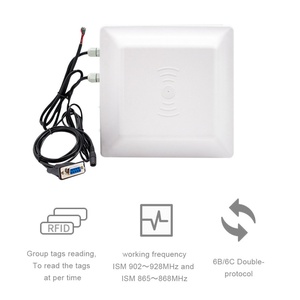 Lecteur de contrôle d'accès pour portail de stationnement TIMMY, étanche, portée longue de 8 mètres, lecteur d'étiquettes RFID UHF - Product Image 4
