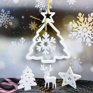 Molde de Silicona para Resina Hecho a Mano, Estilo DIY, Adornos Decorativos y Herramientas para Pasteles, Molde de Yeso para Resina - Product Image 5