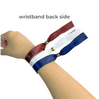 Bracelets promotionnels légers en silicone caoutchouc, imprimés au laser, étanches, pour concerts, événements sportifs