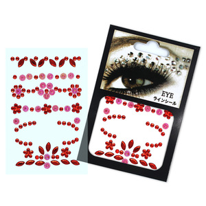 Gros <span class=keywords><strong>Tatouage</strong></span> Bling Strass Sirène Visage Bijoux CORPS AUTOCOLLANTS Cristal Pierres Précieuses Autocollants Temporaires - Product Image 5