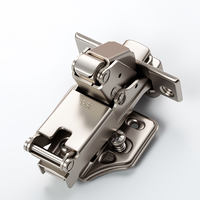 Charnière de meuble 3D réglable 155 mm à double amortisseur hydraulique à fermeture douce pour cuisine, hôpital, salon, villa, maison - Vente chaude
