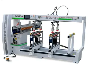 Woodworking 3 rows line drilling machine Three rows Multi Boring Machine