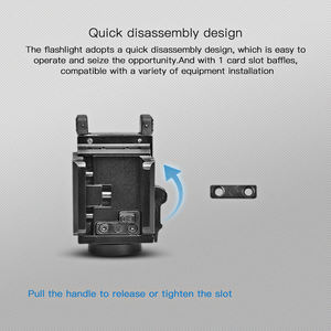 Рекламный Магнитный светодиодный лазерный фонарь 1000 люмен, Зеленый Лазерный фонарь combo 5w, тактический фонарь - Product Image 3