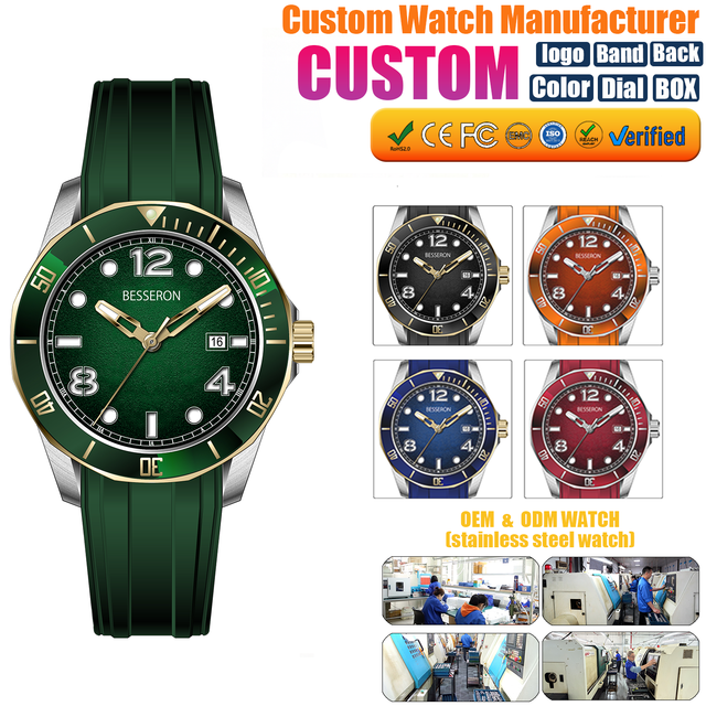 Luxury Fashion Sport Men's Quartz Watch Manufacturer Wholesale Waterproof Luminous Date Band 42mm Dial Stainless Steel Men Watch