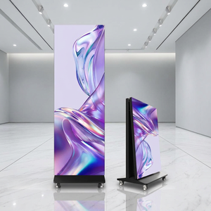 Écran d'affichage publicitaire LED pliable couleur pleine MILEC P1.2 P1.5 P2.5mm intérieur/extérieur, luminosité 1000cd, garantie 3 ans - Product Image 1