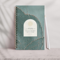 Agenda Ramadan personnalisé A5 à couverture souple, journal de prière islamique, carnet de Coran, carnet de prières, journal de prières pour l'Aïd, cadeau pour l'Aïd