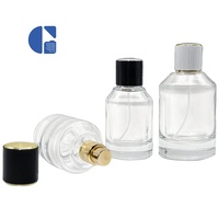 Produsen Botol Parfum Kaca Kosong Mewah Gaochuang 30ml 50ml 100ml Grosir Semprotan Atomizer Bentuk Silinder