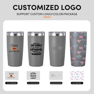 แก้วน้ำเก็บความร้อนสุญญากาศแบบมีโลโก้สั่งทำ ขนาด 10 ออนซ์ แก้วน้ำสองชั้นแบบพกพา ทำจากสแตนเลส 304 ใช้ซ้ำได้ พร้อมฝาปิด สำหรับกาแฟและเครื่องดื่มในรถยนต์ - Product Image 4