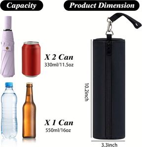 Golf <b>Cooler</b> Beer Sleeve for Golf Bag Beverage Sleeve Small Can <b>Cooler</b> Accessories Keep <b>Drinks</b> Cold Golf <b>Cooler</b> Sleeve - Product Image 2