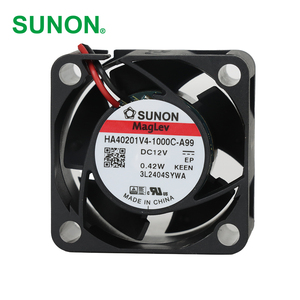 SUNON HA40201V4-1000C-A99 40x40x20mm 12VDC 31mA 0.42W 4500RPM 5.5CFM Ball Electric Cabinet Inverter Axial Cooling Fan OEM - Product Image 1
