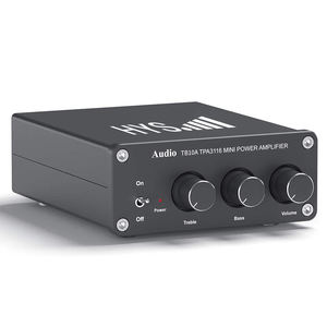 Geekhys — amplificateur Audio stéréo à 2 canaux, récepteur <span class=keywords><strong>Mini</strong></span> Hi-Fi <span class=keywords><strong>classe</strong></span> <span class=keywords><strong>D</strong></span>, amplificateur intégré 2.0CH pour haut-parleurs domestiques 100W - Product Image 1