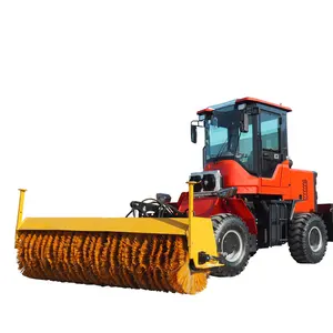 Snowplow snow removal truck Four-drive forklift snow plow Long - term supply of snow truck manufacturers