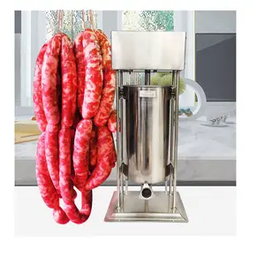 8 L Electric Sausage Stuffer Easy Operate Sausage Filling Filler Machine Sausage Filling Stuffer Twist Maker Machine