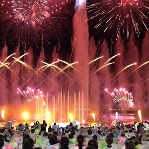 New creation 2023 Fountain show with content and laser effects