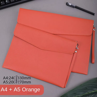 Porte-documents portable en cuir PU imperméable format Lettre pour CV, documents juridiques et voyages
