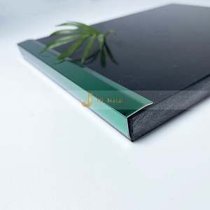 JYF OEM Factory EX048 Moldura de Metal de Acero Inoxidable Personalizada, Diseño Moderno, Accesorios Impermeables y Duraderos para Bordes de Pared - Product Image 2