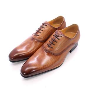 High Quality Wholesale Fashion Business Men Genuine Leather Shoes Oxford Casual Men Shoes <b>Dress</b> Shoes Oxfords - Product Image 6