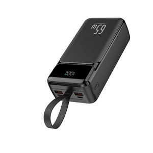 Chargeur pour ordinateur portable 2024, nouvelle génération, pleine puissance 65W, grande capacité, batterie externe 30000 mAh pour écran LCD mobile, <span class=keywords><strong>station</strong></span> d'alimentation pour téléphone - Product Image 6
