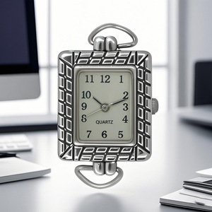 Reloj de Pulsera Vintage para <span class=keywords><strong>Mujer</strong></span>, Rectangular, con Caja de 10 mm, Correa Acrílica, Resistente al Agua, Ecológico, Estilo DIY, Joyería Combinable con Todo - Product Image 2