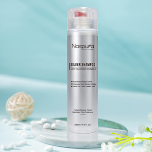 Shampoo <span class=keywords><strong>anti</strong></span>-<span class=keywords><strong>jaunissement</strong></span> pour <span class=keywords><strong>cheveux</strong></span> blonds, argentés et gris, neutralise les tons brassy - Product Image 5