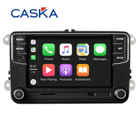 GPS Android para Auto con Pantalla Dividida, Cámara de Reversa, Pantalla Táctil OLED 4G, Compatible con VW, Android Auto, CarPlay, 1 Año de Garantía