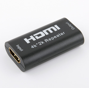 Répéteur <span class=keywords><strong>HDMI</strong></span> femelle vers <span class=keywords><strong>HDMI</strong></span> 4K 2K UHD,, produit le plus populaire, amplificateur de Signal jusqu'à 40 mètres, pour Box TV, moniteur, projecteur - Product Image 1