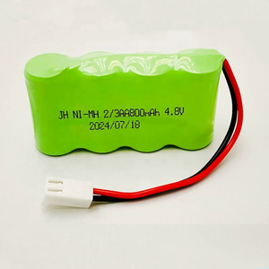 Ni-Mh 2/3AA-4S 4.8V 800mAh 900mAh 1000mAh 2.4V 3.6V 6V 7.2V 8.4V 9.6V 10.8V 12V 14.4V 16.8V 18V 충전식 니켈수소 배터리 팩 - Product Image 1