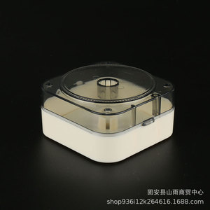 Fishing Tackle <b>Box</b> Plastic Compact <b>Storage</b> Case For Fishing Accessories Small Size Universal Use - Product Image 3