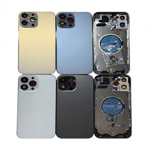 Vente en gros de boîtiers pour iPhone 12, 12 Pro Max avec châssis intermédiaire, plateau SIM, pièces de clavier latéral, toutes couleurs en stock - Product Image 1