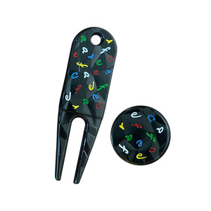 Marcadores de Posición para Pelotas de Golf, Forjados a Mano, Estilo Envejecido, Metálicos, en Blanco, Venta Caliente - Product Image 5