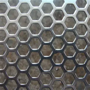 0.5mm 304 Stainless Perforated Hole Metal Mesh Stamping Stainless Steel Heatsink Plate Sheet