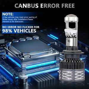 Bombilla LED para Faros Delanteros de Aluminio A81 MAX H4, Lente de Proyector de Luz Alta/Baja, 150 W, 20000 Lúmenes, 6000 K-6500 K, Ajuste Universal para Automóviles - Product Image 4