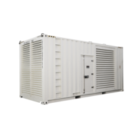 Générateur diesel silencieux de type conteneur de 20 pieds, 1250 kVA, centrales électriques de 1000 kW