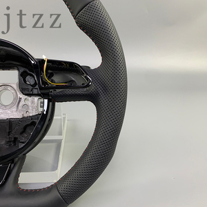 Volante Deportivo de Cuero de Alta Calidad para <span class=keywords><strong>Audi</strong></span> A3 S3 <span class=keywords><strong>RS3</strong></span> A4 S4 RS4 A5 S5 RS5 B9 B8, Modificación Interior Automotriz - Product Image 3