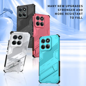 Funda protectora de TPU híbrida a prueba de golpes para PC, funda para teléfono móvil con soporte para Motorola Moto Edge 60 Fusion 5G G85 G84 - Product Image 2