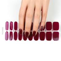 Autocollants d'ongles en gel UV semi-durcis longue durée, très populaires / Wraps d'ongles en gel à presser / Tiktok NG200001/NG200003/NG200004