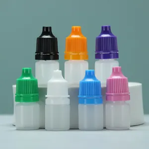 High Quality 5Ml10Ml Drop Bottle Extruded Plastic Medical Dropper Bottle Hdpe Medical Sealed Eye Medicine Bottle