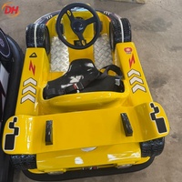 Manège Commercial F1 Bumper Car Monoplace en Fibre de Verre à Batterie pour Événements Temporaires