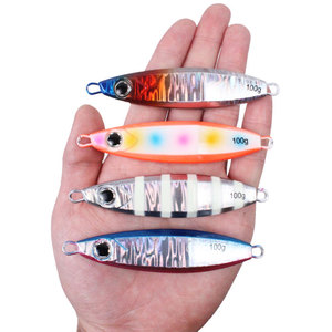 Yeux 3D en métal plomb poisson <span class=keywords><strong>leurre</strong></span> <span class=keywords><strong>dorade</strong></span> appât 40g/60g/80g/100g <span class=keywords><strong>leurre</strong></span> de pêche au bar - Product Image 3