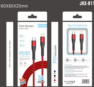 Câble USB Type-C 16x3c à charge rapide 3A, transfert de données 5 cellules OD4.5-PD20W - Product Image 3