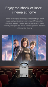 Tragbarer T9Pro-Projektor RK3566 Quad Core 1GB 8GB Dual Wifi BT5.0 720P Android 9.0 Smart Android-Projektor - Product Image 2