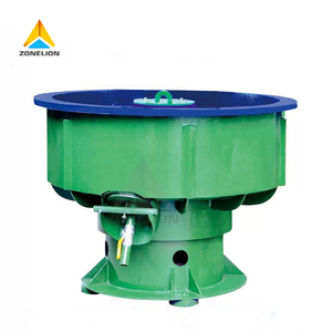 Máquina pulidora de vaso vibratorio de desbarbado automático con separador para productos y medios - Product Image 1