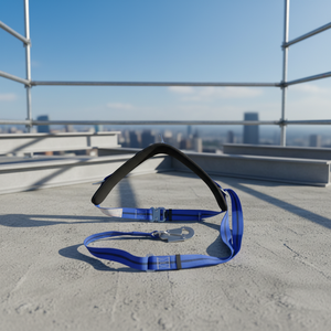 Cinturón de Seguridad de Nailon con Doble Protección Reforzado para Trabajos en Altura, Construcción Eléctrica, Directo de Fábrica - Product Image 1