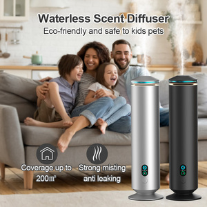 Diffusore di Aromi Silenzioso Senza Acqua, Nebulizzatore di Oli Essenziali in Metallo per Casa, Ufficio e Hotel - Product Image 4