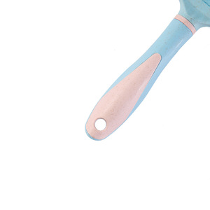 Paddle Hair <b>Brush</b> Oval Plastic Cushion <b>Brush</b> For Smooth Hair Home Use Pink Yellow Blue Purple - Product Image 2