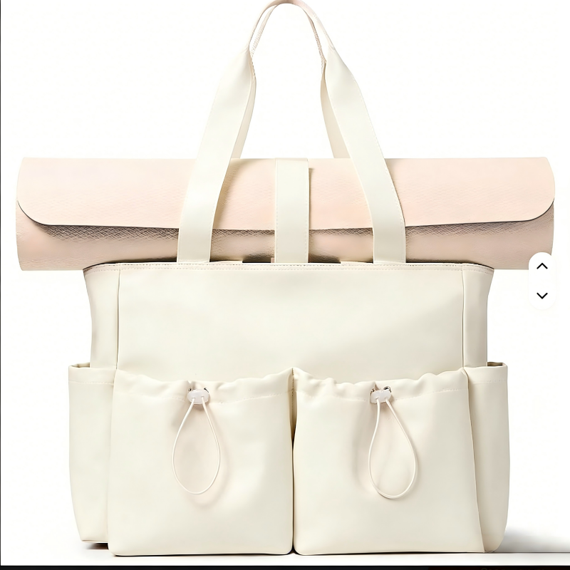 Large Capacity Yoga Tote Bag with